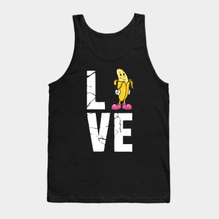 Banana Love Banana Lover Outfit Cute Banana Vegetable Tank Top